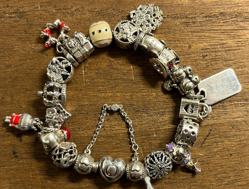 Bracciale pandora argento - bracciale, pandora,