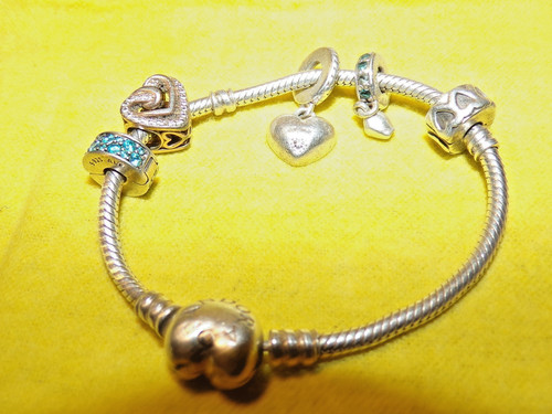 Bracciale pandora chiusura - bracciale,