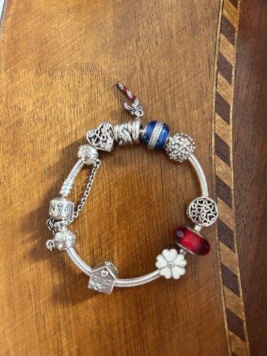 Bracciale pandora con - con, charms
