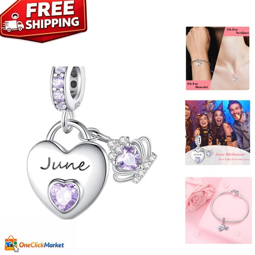 Charm cuore argento sterling - argento,